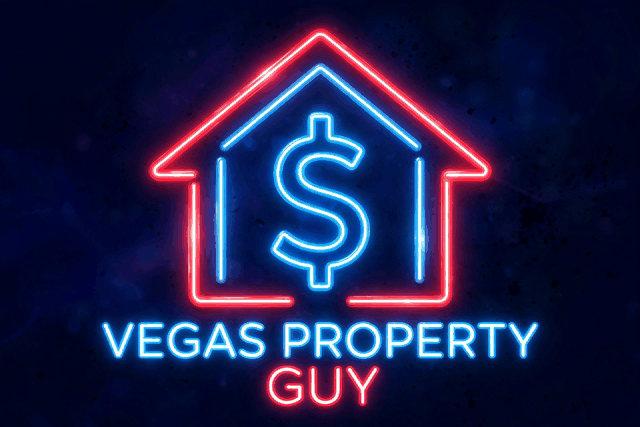Vegas Property Guy — flashing neon sign
